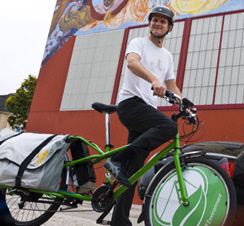 Clark and the SF Environment Bike