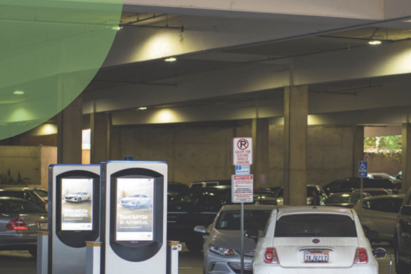 ev charging in commercial garage
