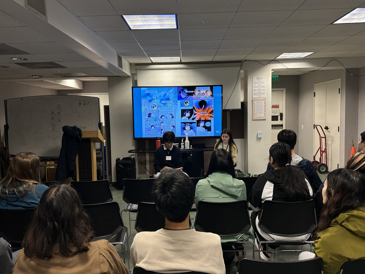 Presentation with high schoolers