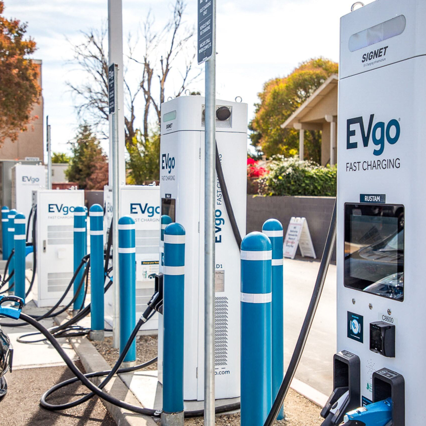 EV chargers 