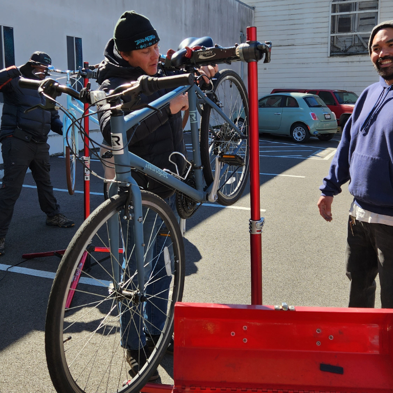 Bike repair clinic